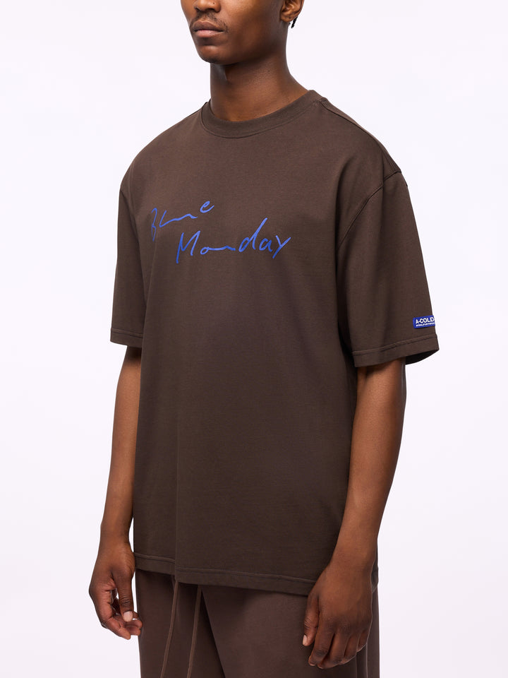 BLUE MONDAY T-SHIRT RUST