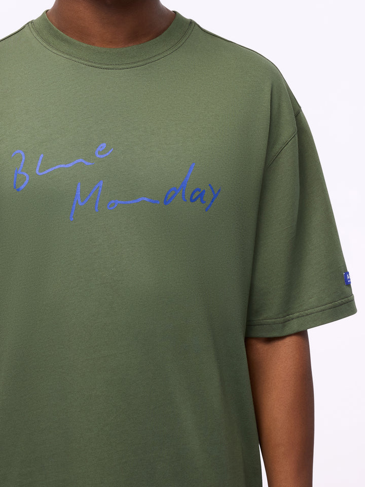 BLUE MONDAY T-SHIRT MOSS
