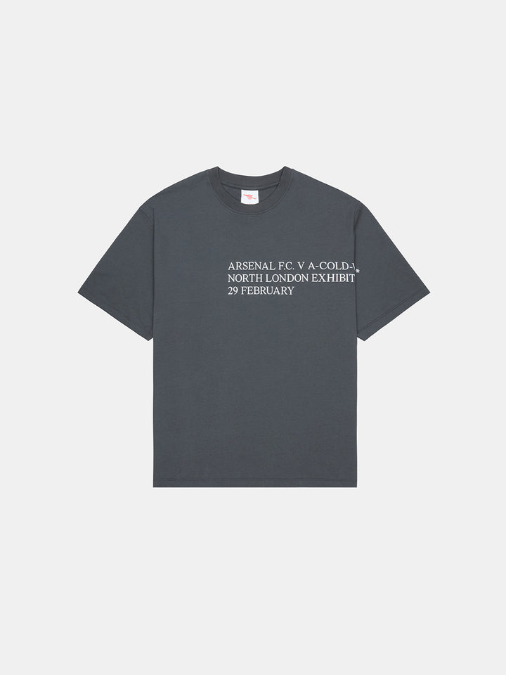 ACW* Arsenal F.C. Derby T-shirt Slate