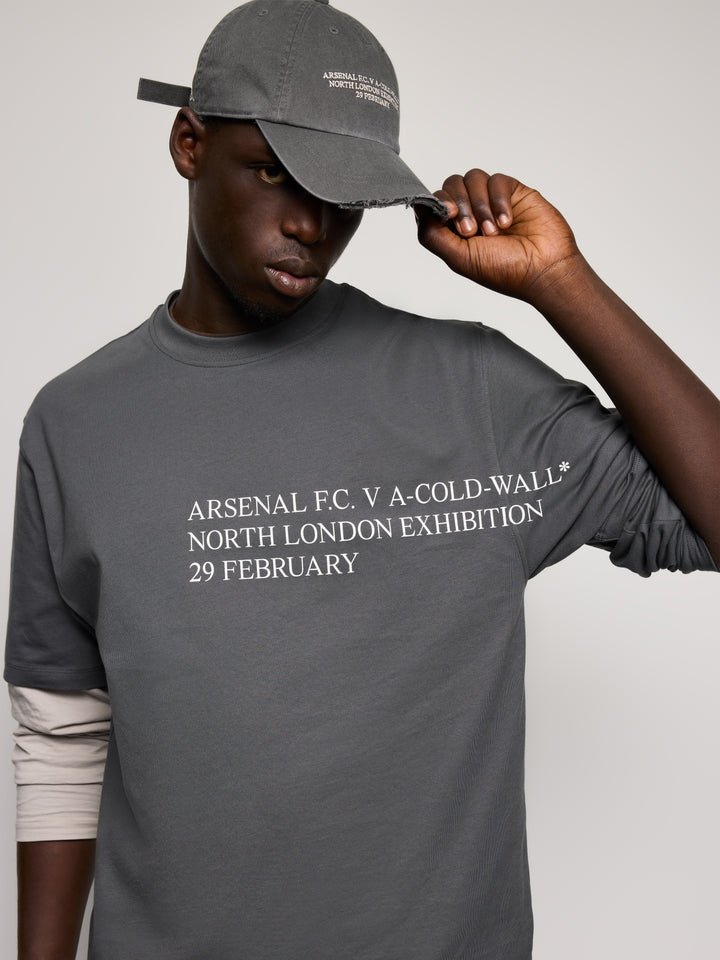 ACW* Arsenal F.C. Derby T-shirt Slate
