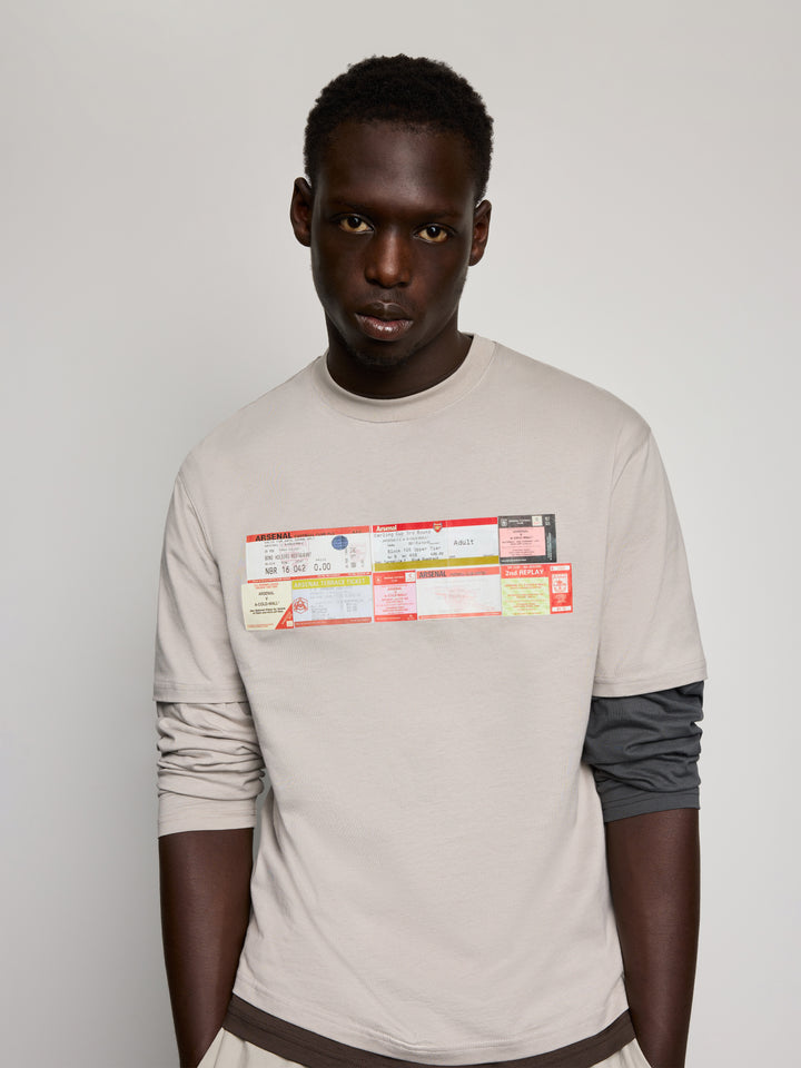 ACW* Arsenal F.C. Turnstile T-shirt Concrete