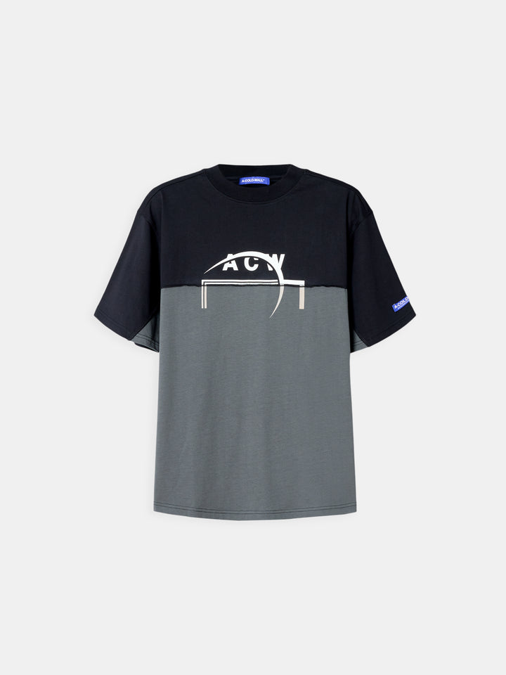 Split Logo T-Shirt Onyx
