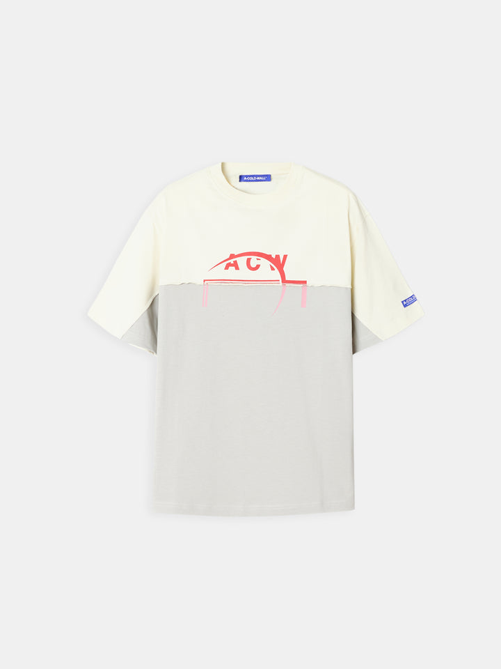Split Logo T-Shirt Shale
