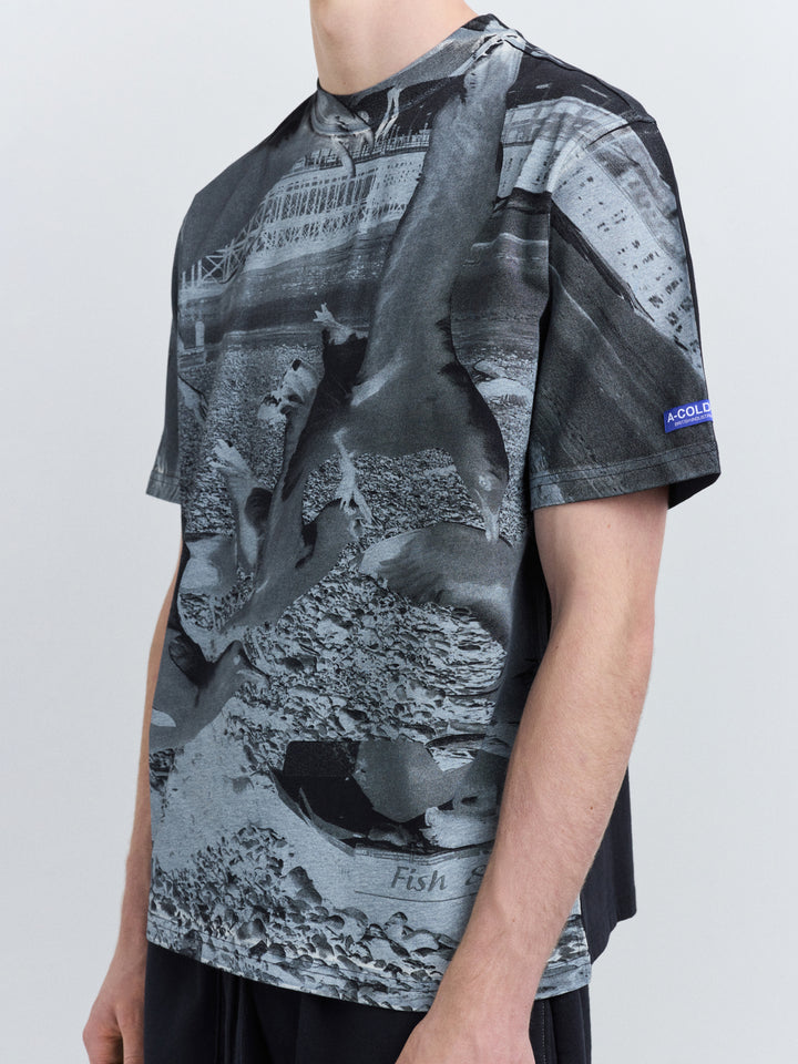Seagull Beach T-Shirt Onyx