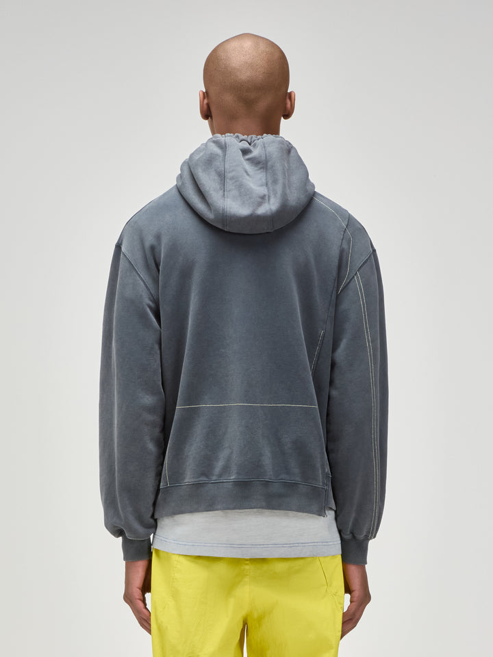 Oblique Hoodie Slate