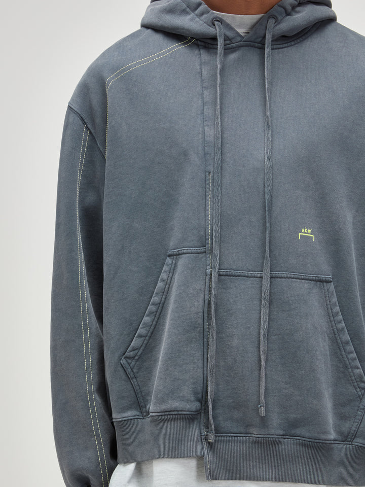 Oblique Hoodie Slate