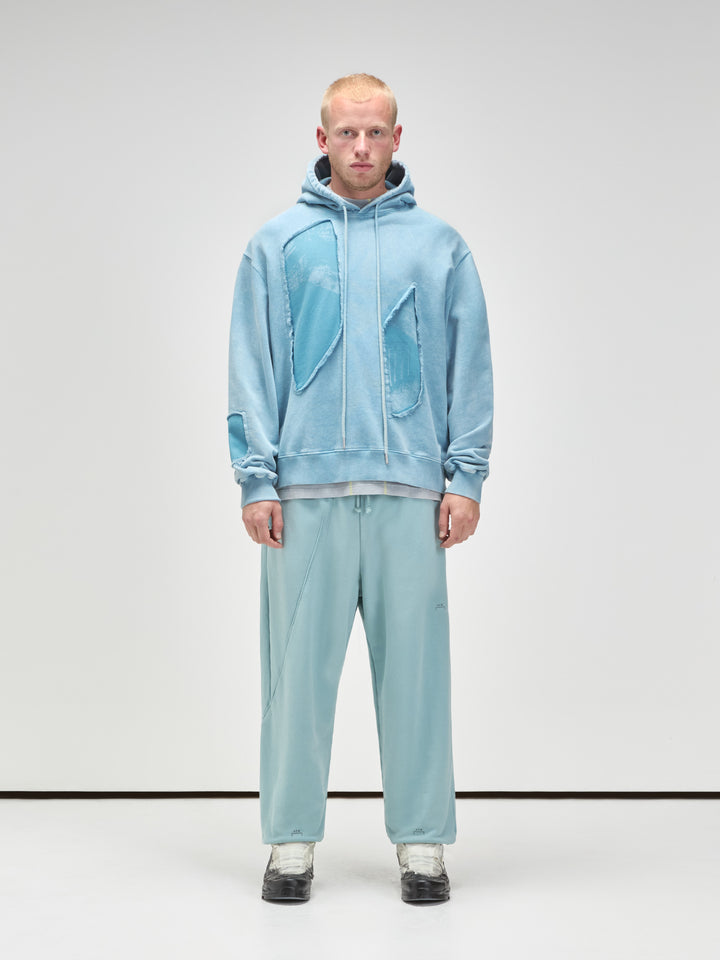 Oblique Hoodie Grey-Green Tourmaline