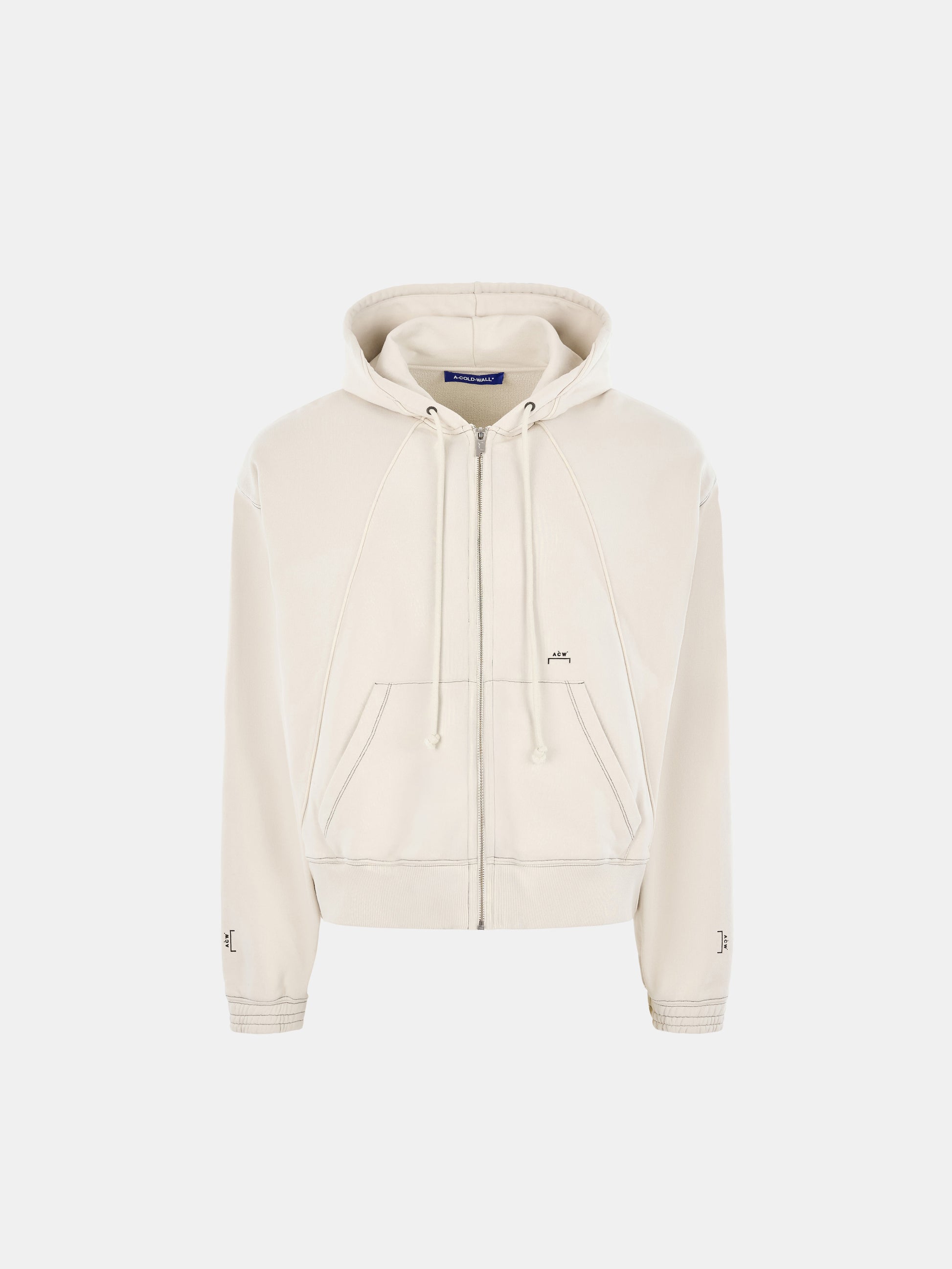 Milbank Zip Hoodie Bone
