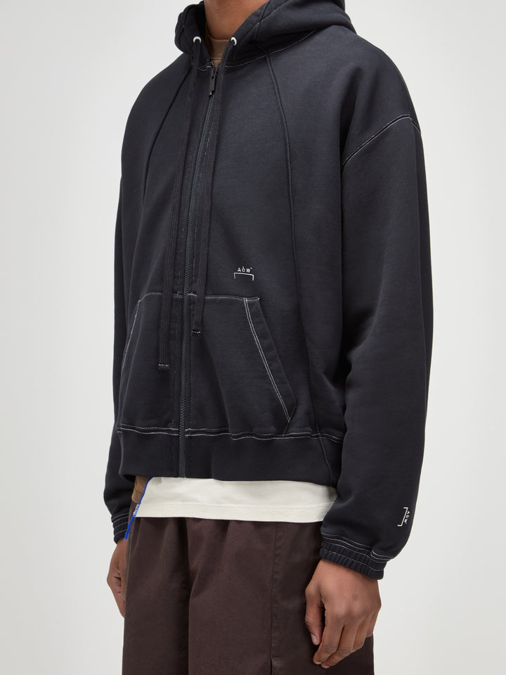 Millbank Zip Hoodie Onyx