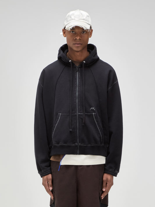 Milbank Zip Hoodie Onyx