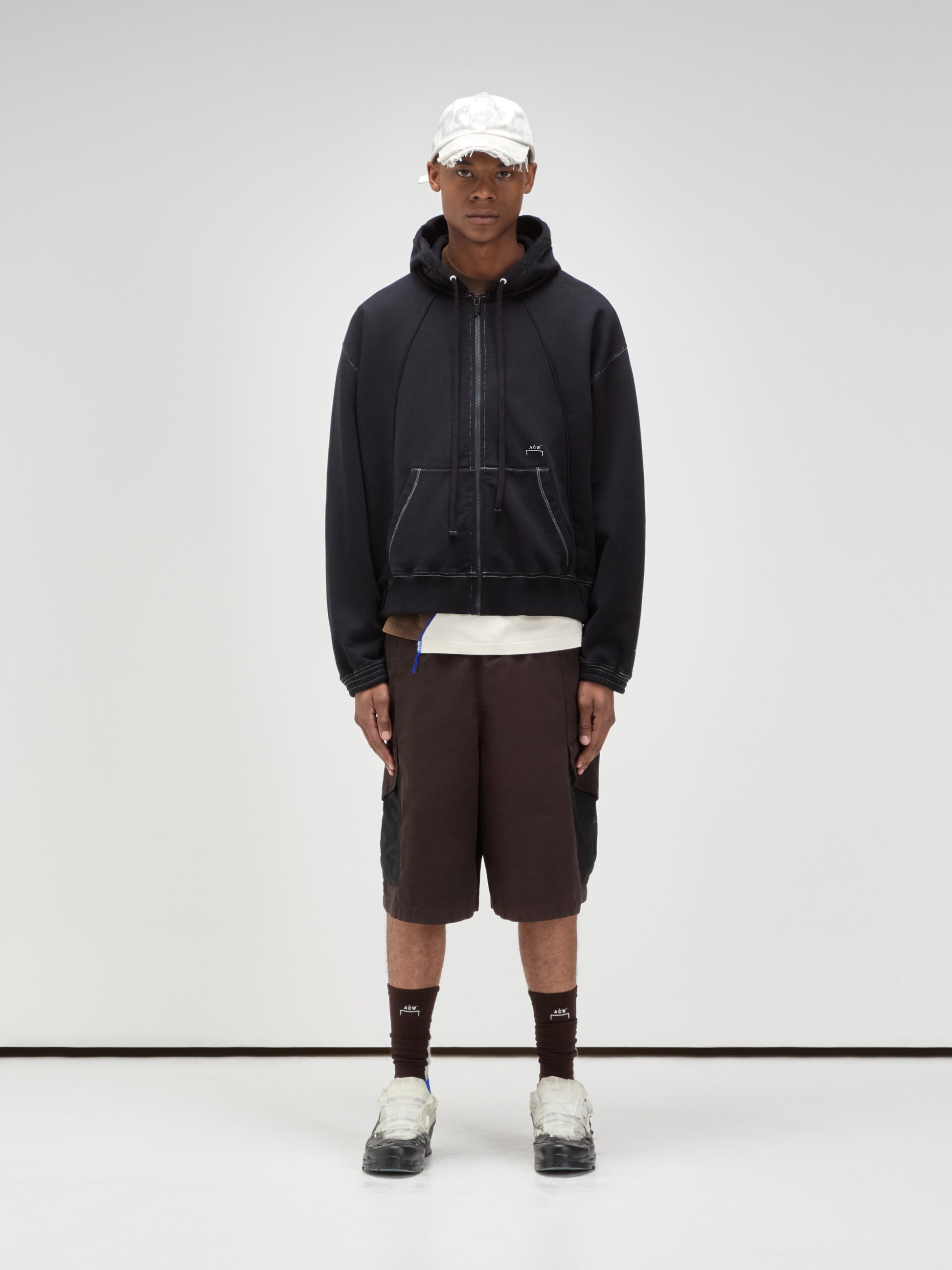Milbank Zip Hoodie Onyx