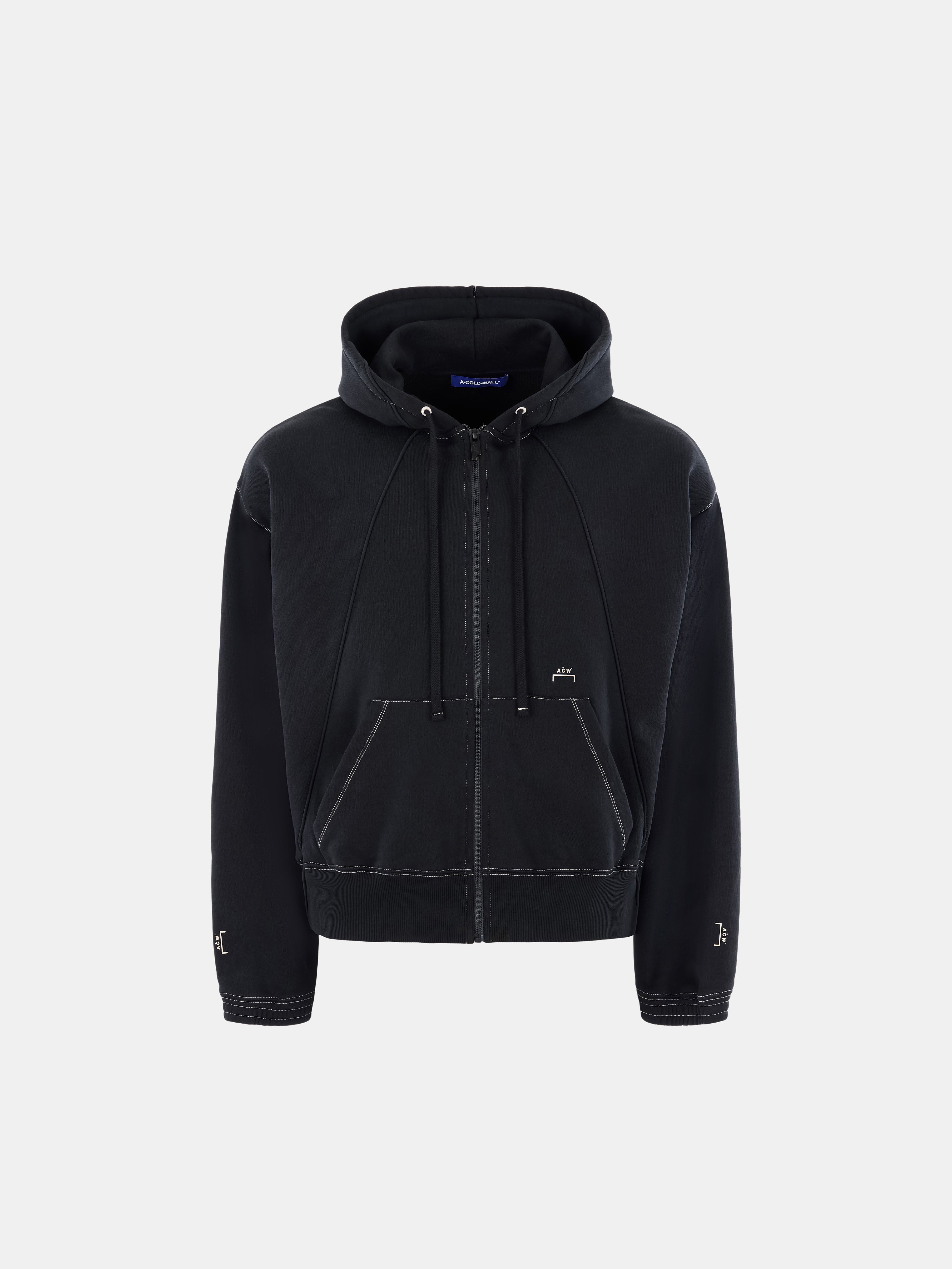 Millbank Zip Hoodie Onyx – A-COLD-WALL*