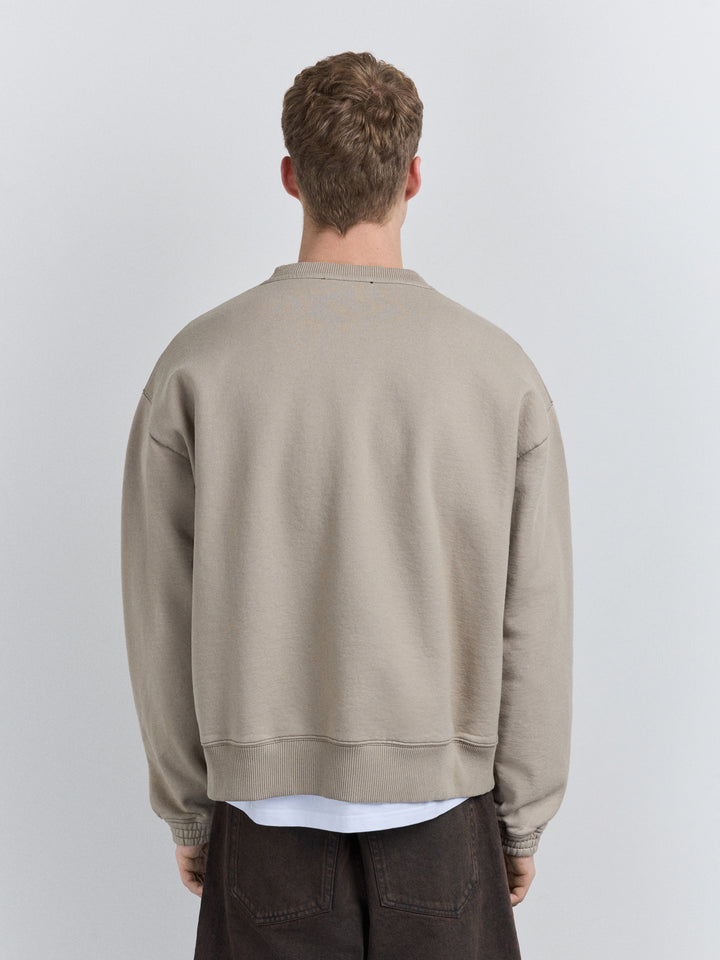 Millbank Crewneck Taupe