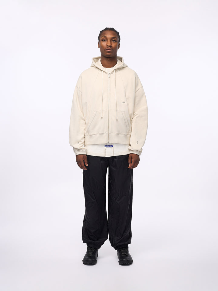 Millbank Zip Hoodie Bone