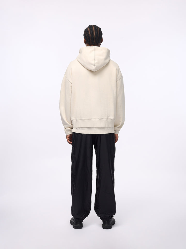 Millbank Zip Hoodie Bone