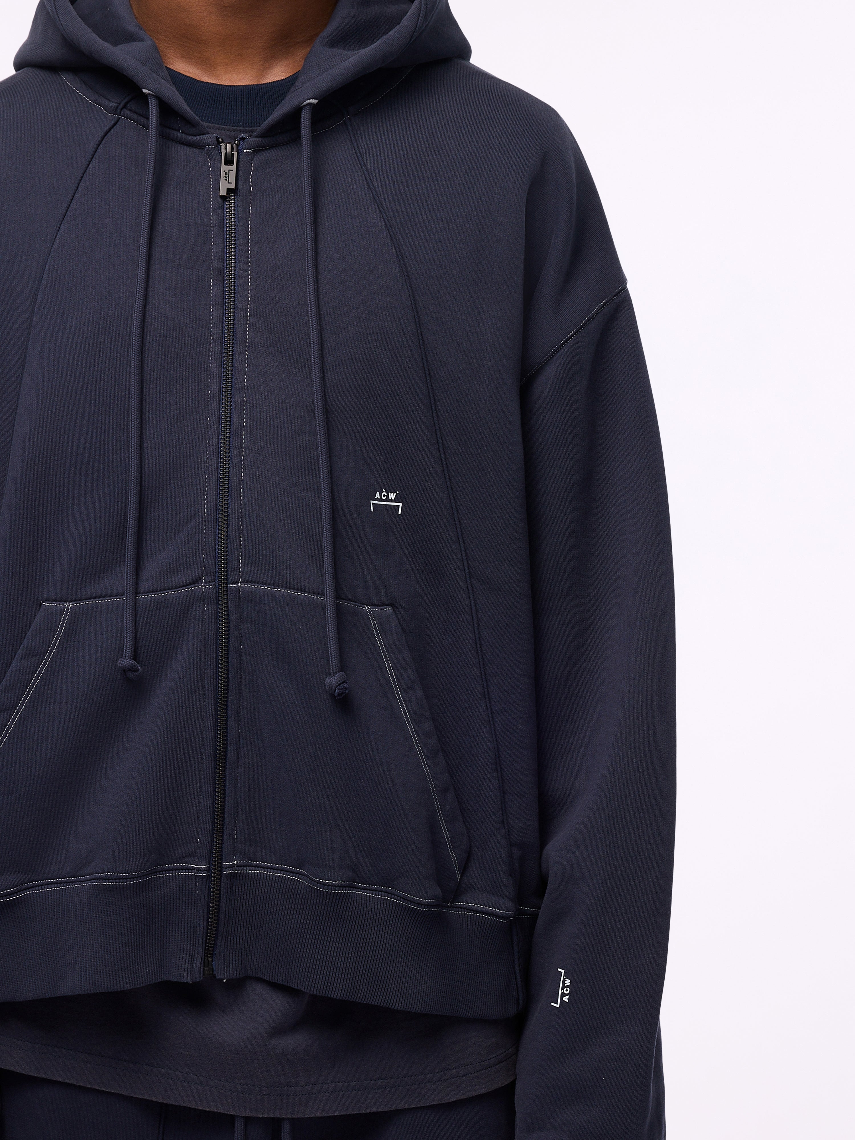 Millbank Zip Hoodie Midnight – A-COLD-WALL*