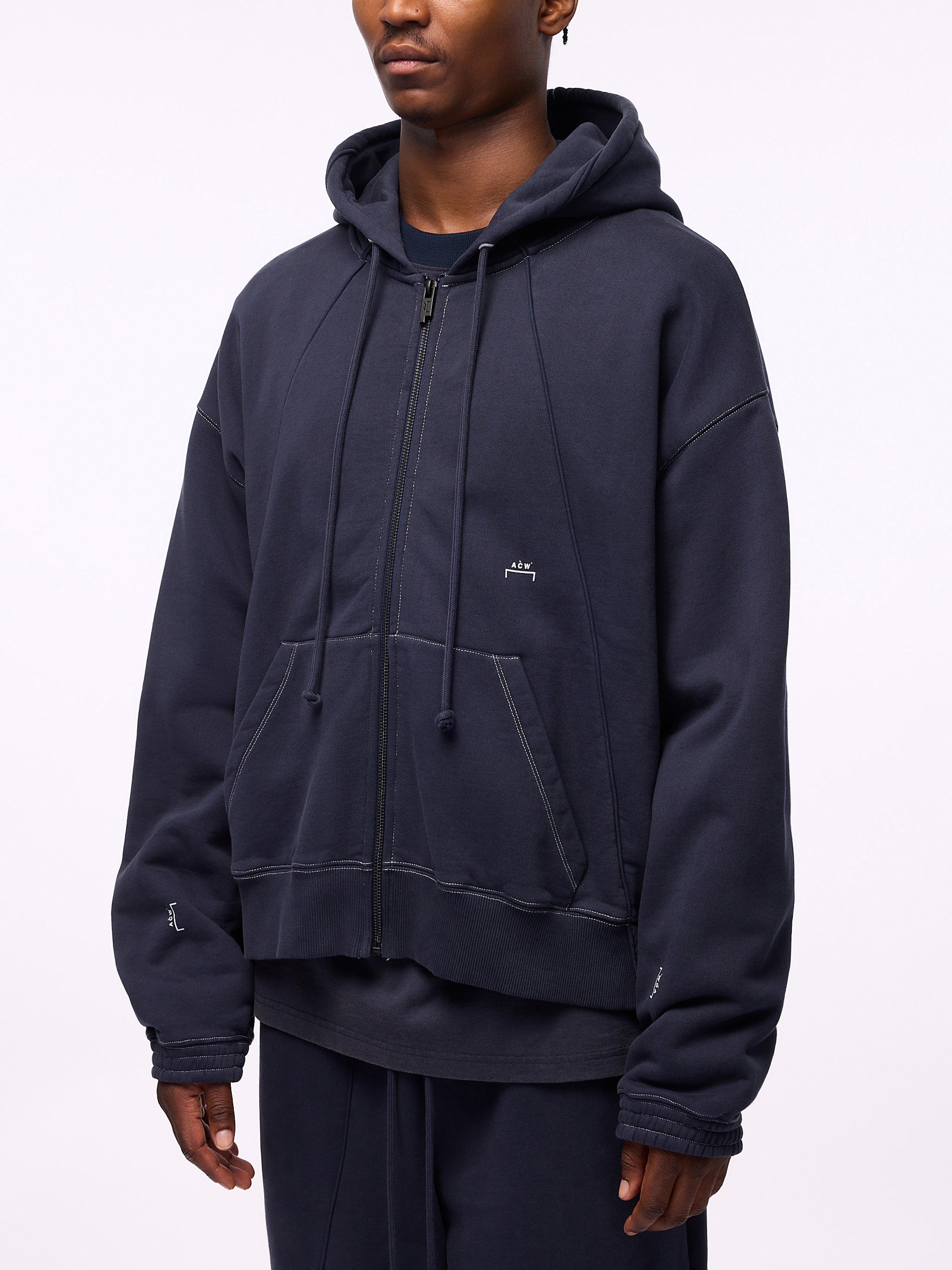 Millbank Zip Hoodie Midnight – A-COLD-WALL*