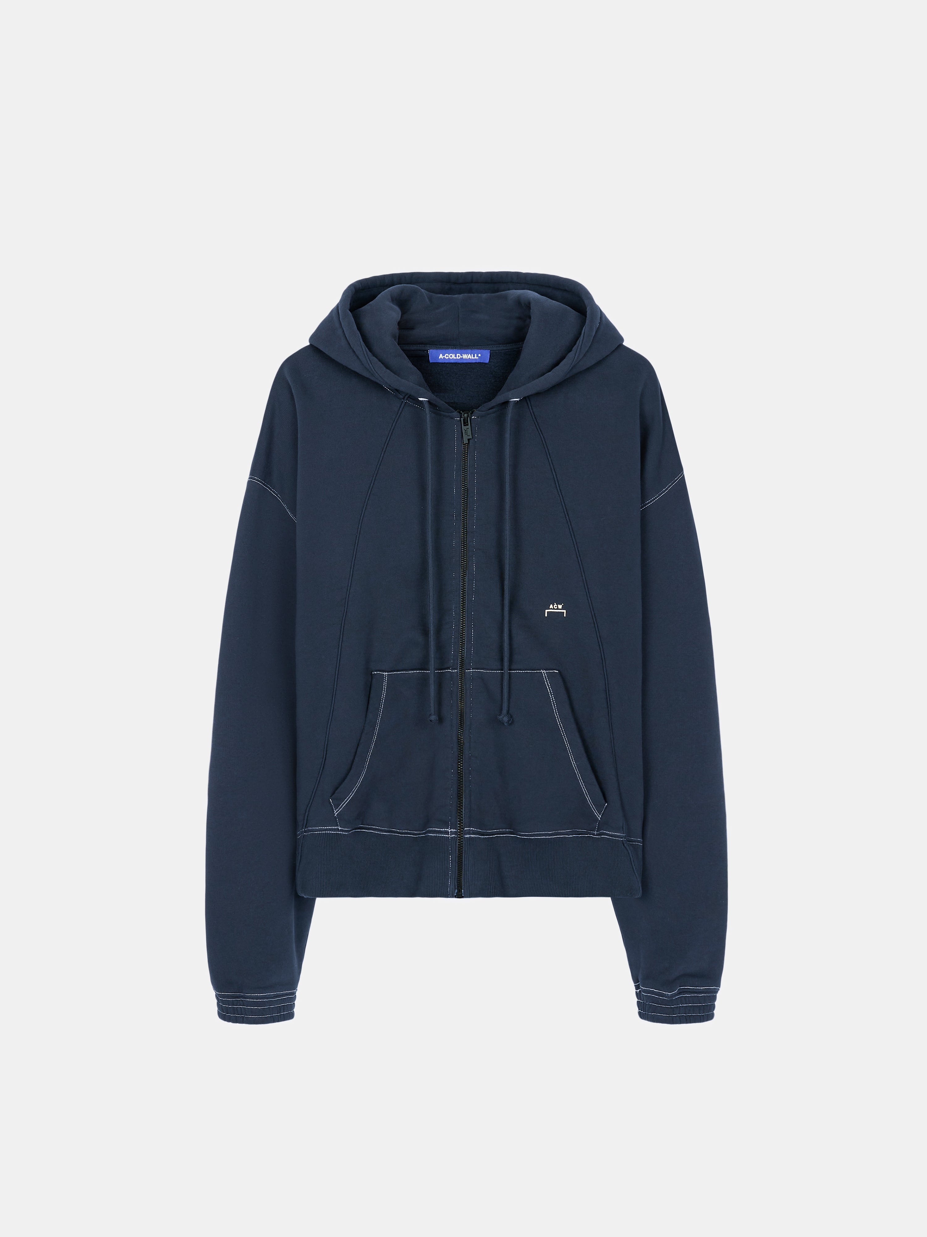 BRIEFING HALF ZIP HOODIE（NAVY／M） Millbank Zip Hoodie Midnight – A-COLD-WALL*