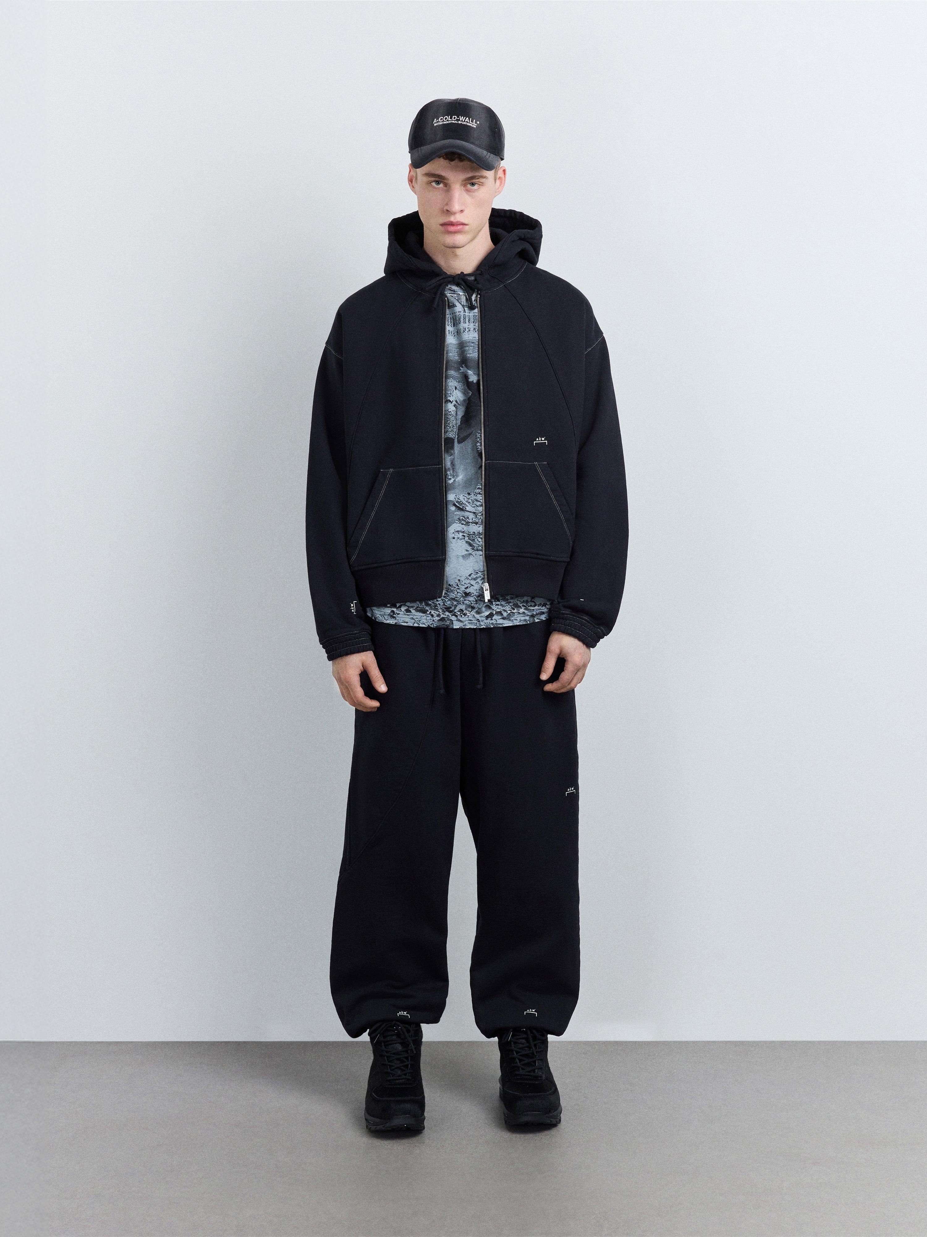 Millbank Zip Hoodie Onyx – A-COLD-WALL*