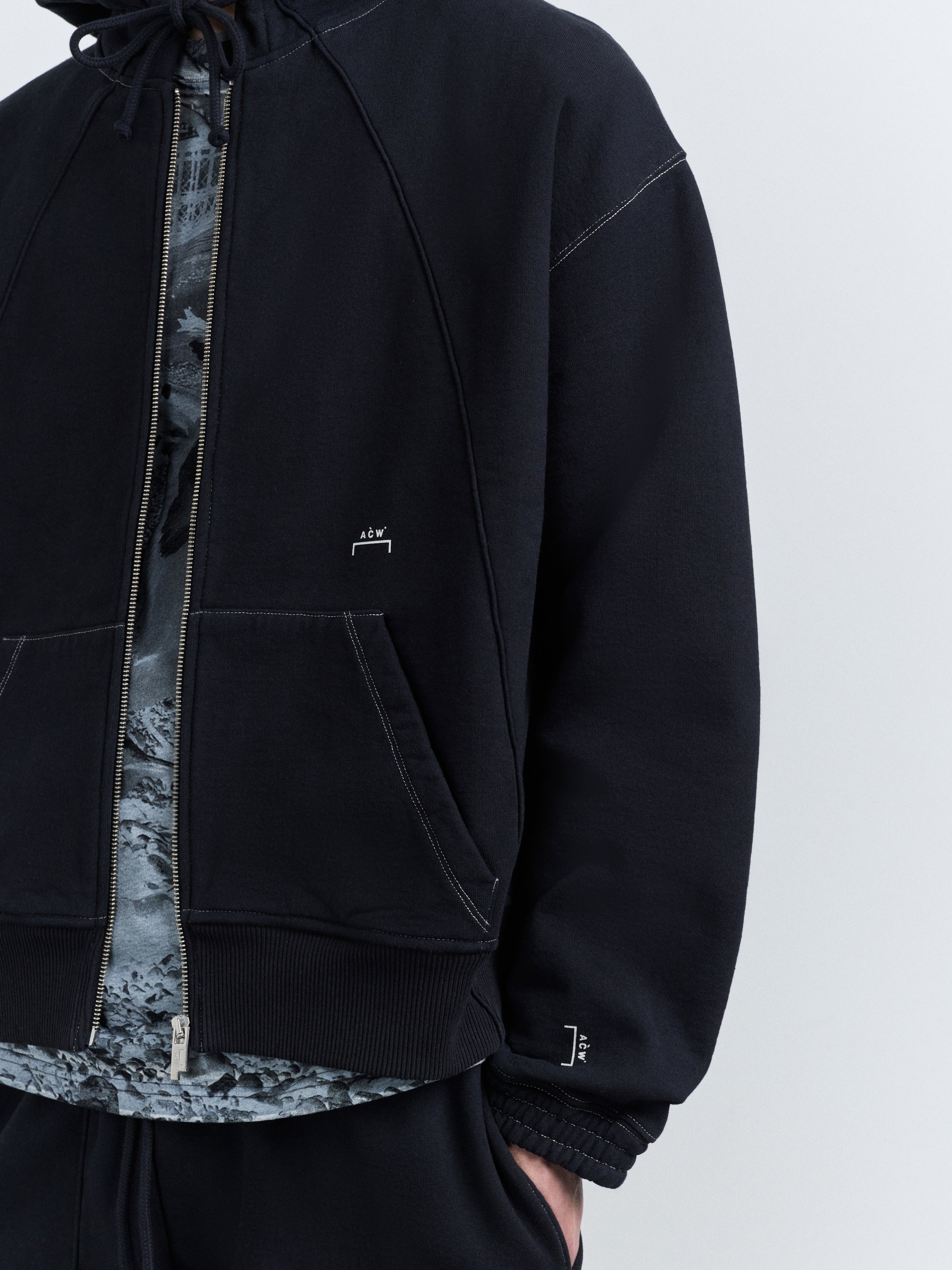 Millbank Zip Hoodie Onyx – A-COLD-WALL*