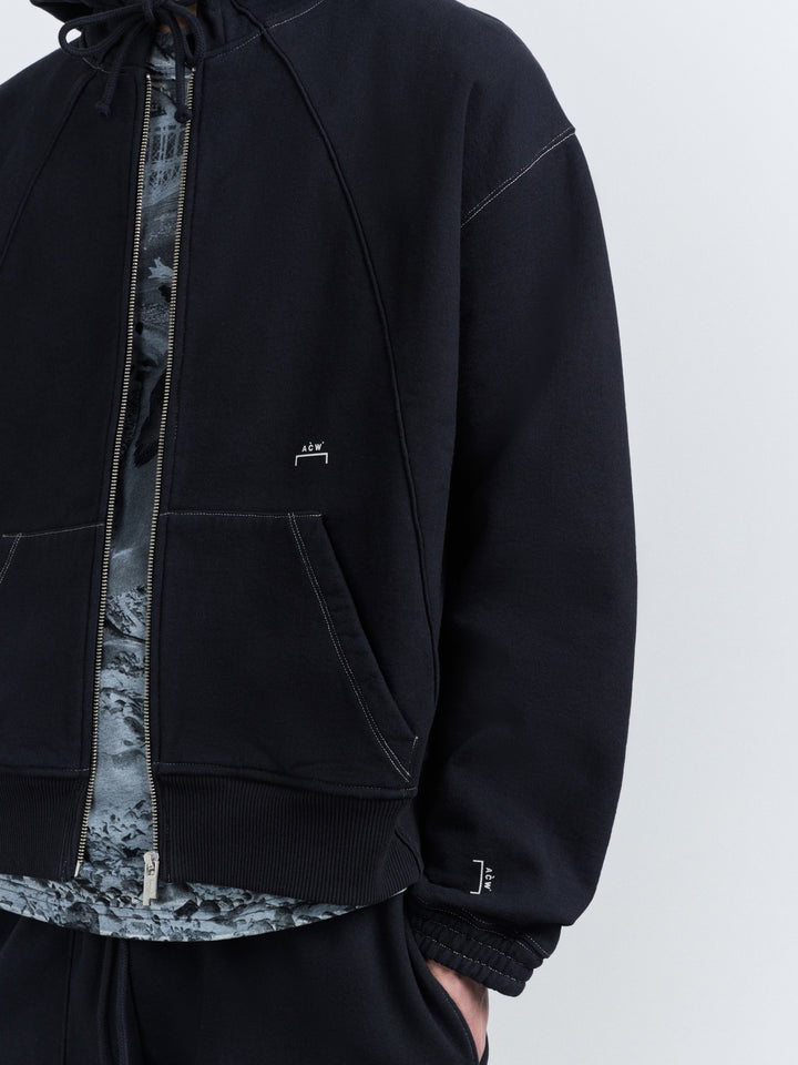 Millbank Zip Hoodie Onyx