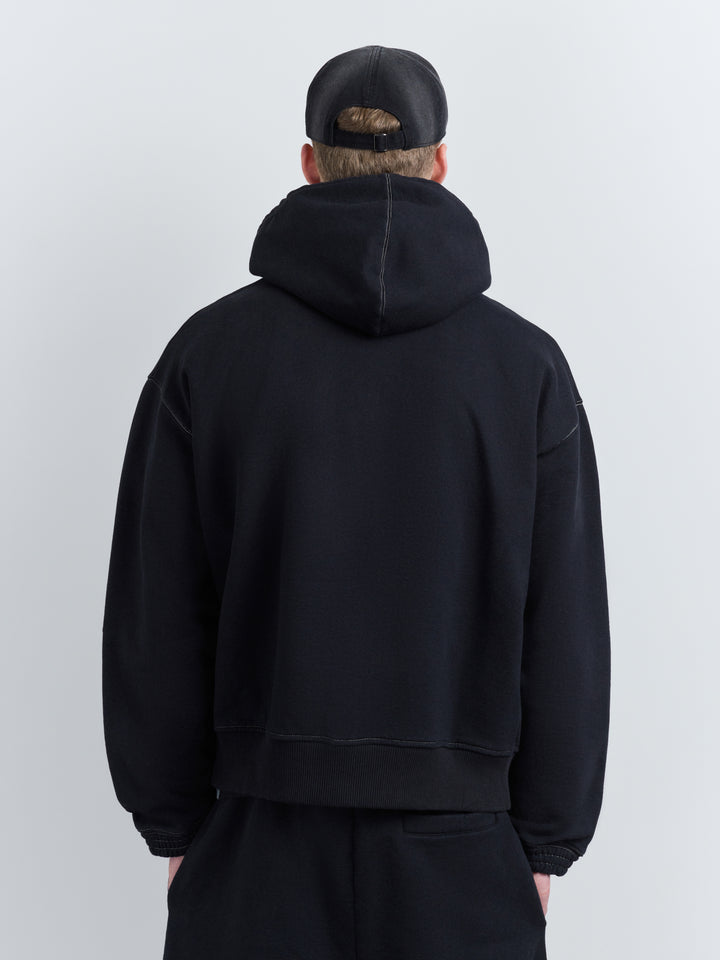 Millbank Zip Hoodie Onyx