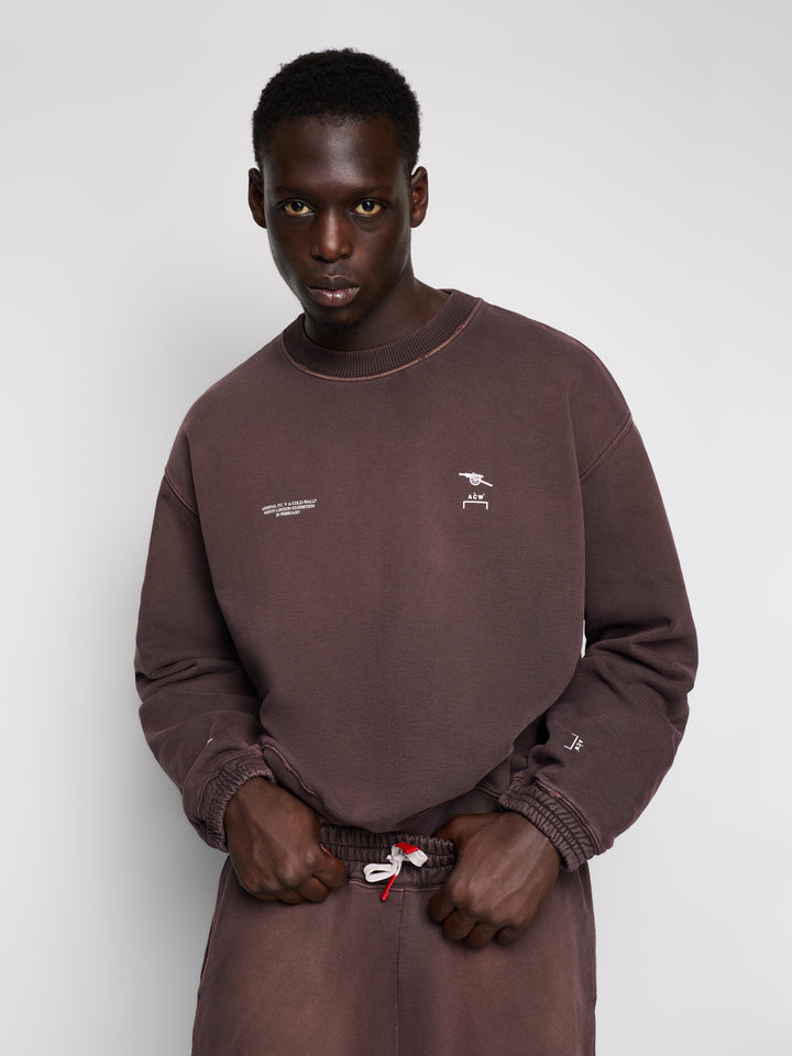 ACW* Arsenal F.C. Avenell Crewneck Rust