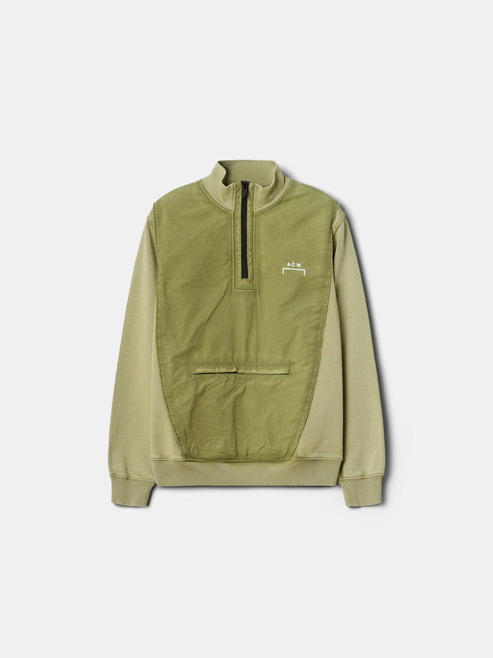Leigh 1/4 Zip Deep Olive