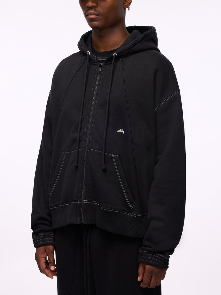 Millbank Zip Hoodie Onyx