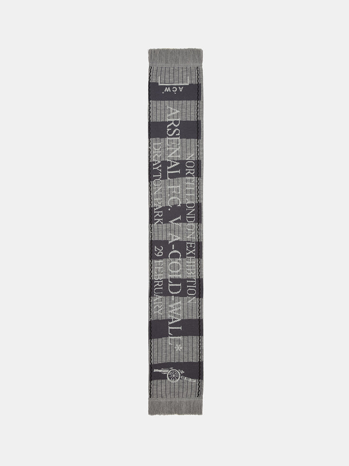 ACW* Arsenal F.C. Derby Scarf Slate